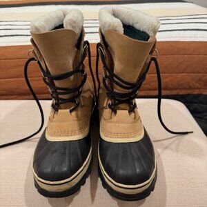 Sorel Caribou Waterproof NM1000-281 Winter Snow Boots! Great Condition!